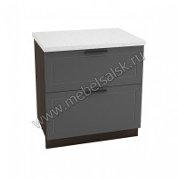 Шкаф нижний с 2-мя ящиками 800, ШН2Я 800